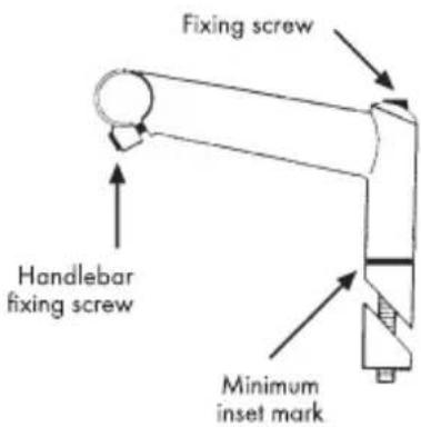 BH FITNESS Gacela - - Setting of handlebar stem - 1