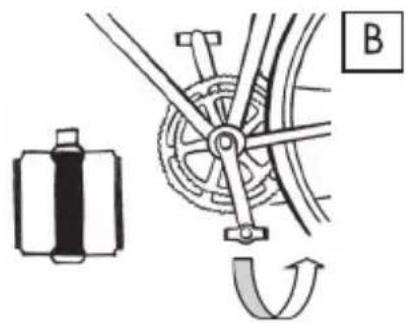 BH FITNESS Gacela - Montaggio dei pedali - 2