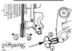 BH FITNESS Gacela Pro - • Ρύθμιση του οπίσθιου εκτροχιαστή - 3
