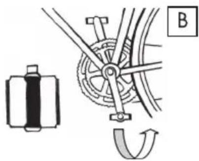 BH FITNESS Cambridge Mix - • Montaje de los pedales - 2