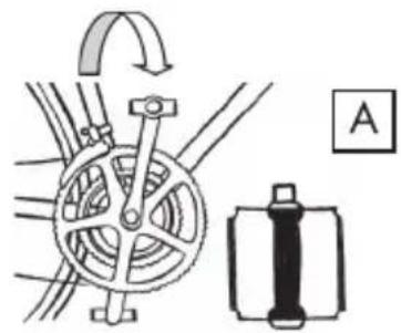 BH FITNESS Fixie - • Fitting of pedals - 1