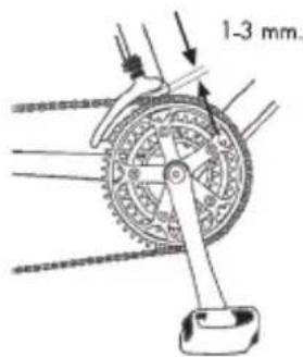 BH FITNESS Bolero Pro - - RegULAÇÃO das mudanças dianteiras - 1