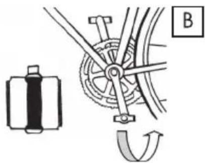 BH FITNESS Boston Wave - Fitting of pedals - 2