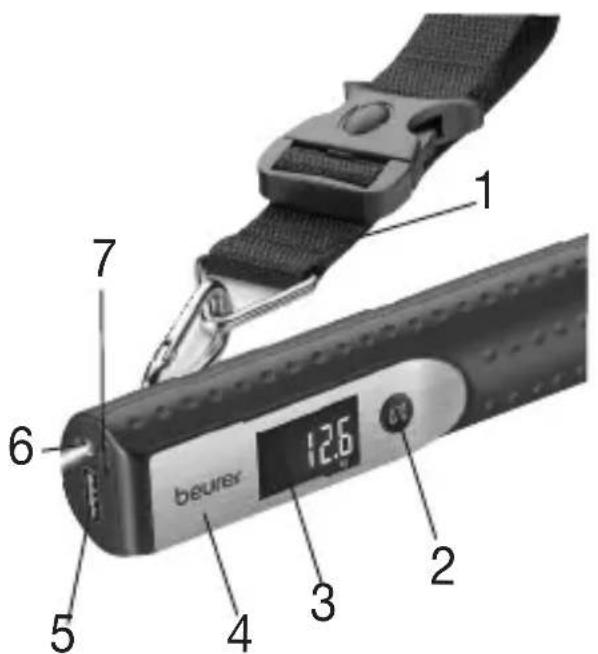 BEURER LS 50 - Device description - 1
