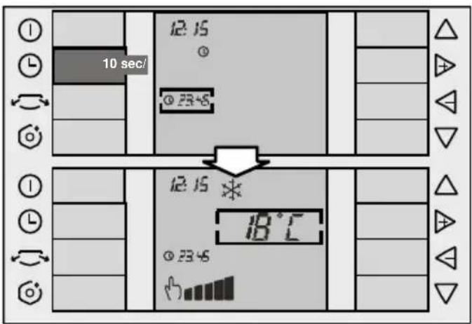10 sec/ 12:15 23-5 12:15 18°C 23-5