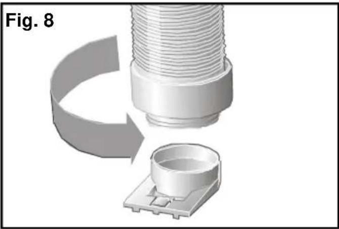 SIEMENS PA0840M - Installing the air expulsion tube - 3