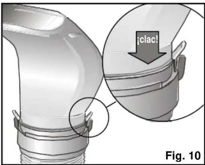 SIEMENS PA0840M - Securing the diffusion duct onto the air expulsion tube - 1