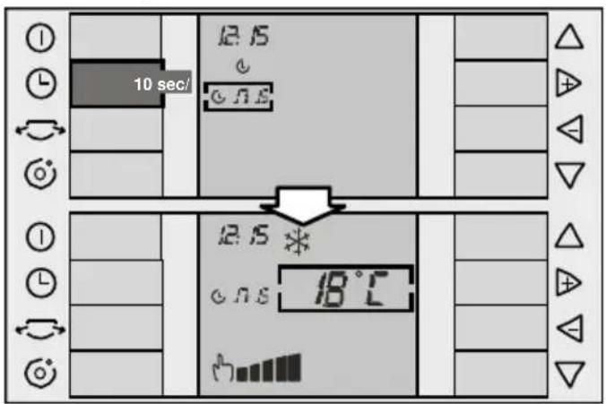 10 sec/ 12:15 0 ns 12:15 0 ns 18°C
