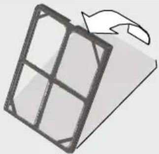 SIEMENS PA0840M - Installazione del filtro purificatore - 1