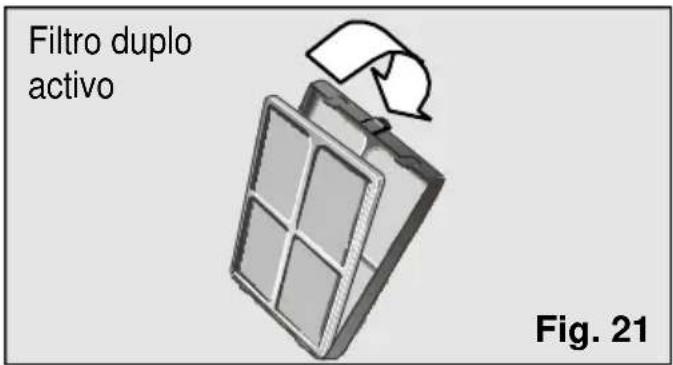 Filtro duplo activo Fig. 21
