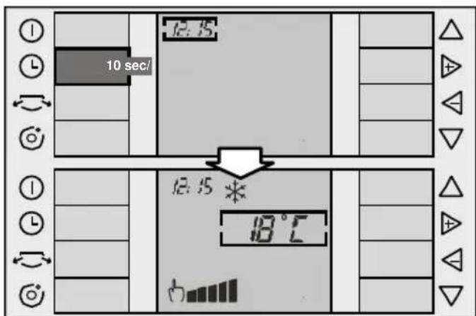 12:15 10 sec/ 12:15 * 18°C