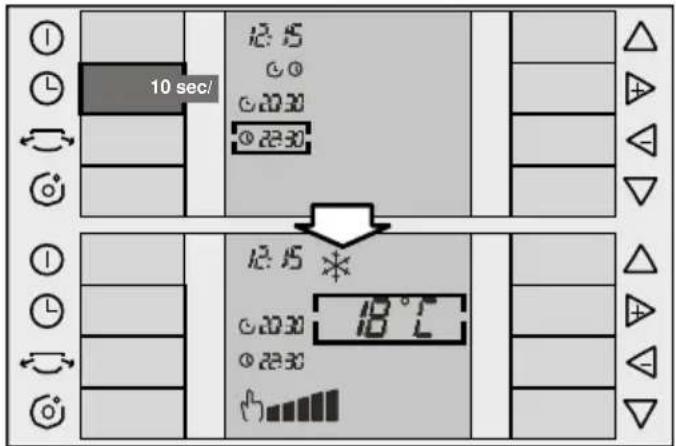 10 sec/ 12:15 0:0 0:20:30 0:22:30 12:15 * 0:20:30 18°C 0:22:30