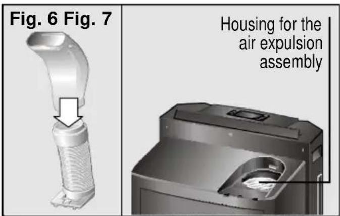 Fig. 6 Fig. 7 Housing for the air expulsion assembly