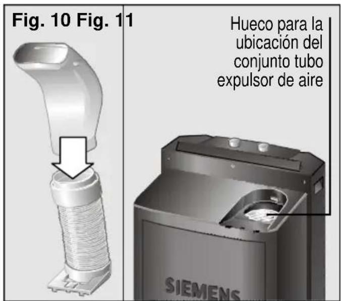 SIEMENS PA18100M - Posibilidades de evacuar el aire al exterior - 1