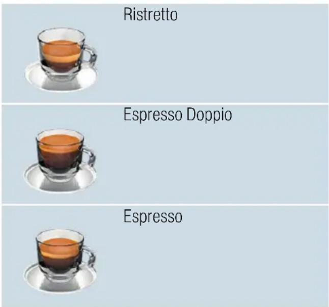 SIEMENS EQ.9 Plus S700 Connect - Selecting a drink - 1