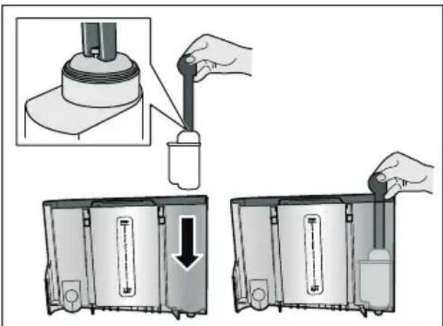 SIEMENS EQ.9 Plus S700 Connect - Wasserfilter einsetzen oder erneuern - 1
