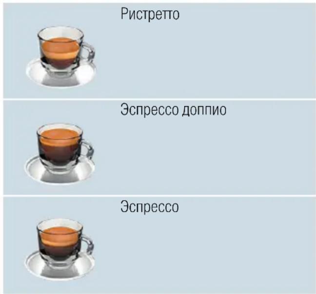 SIEMENS EQ.9 Plus S700 Connect - Выбор напитка - 1