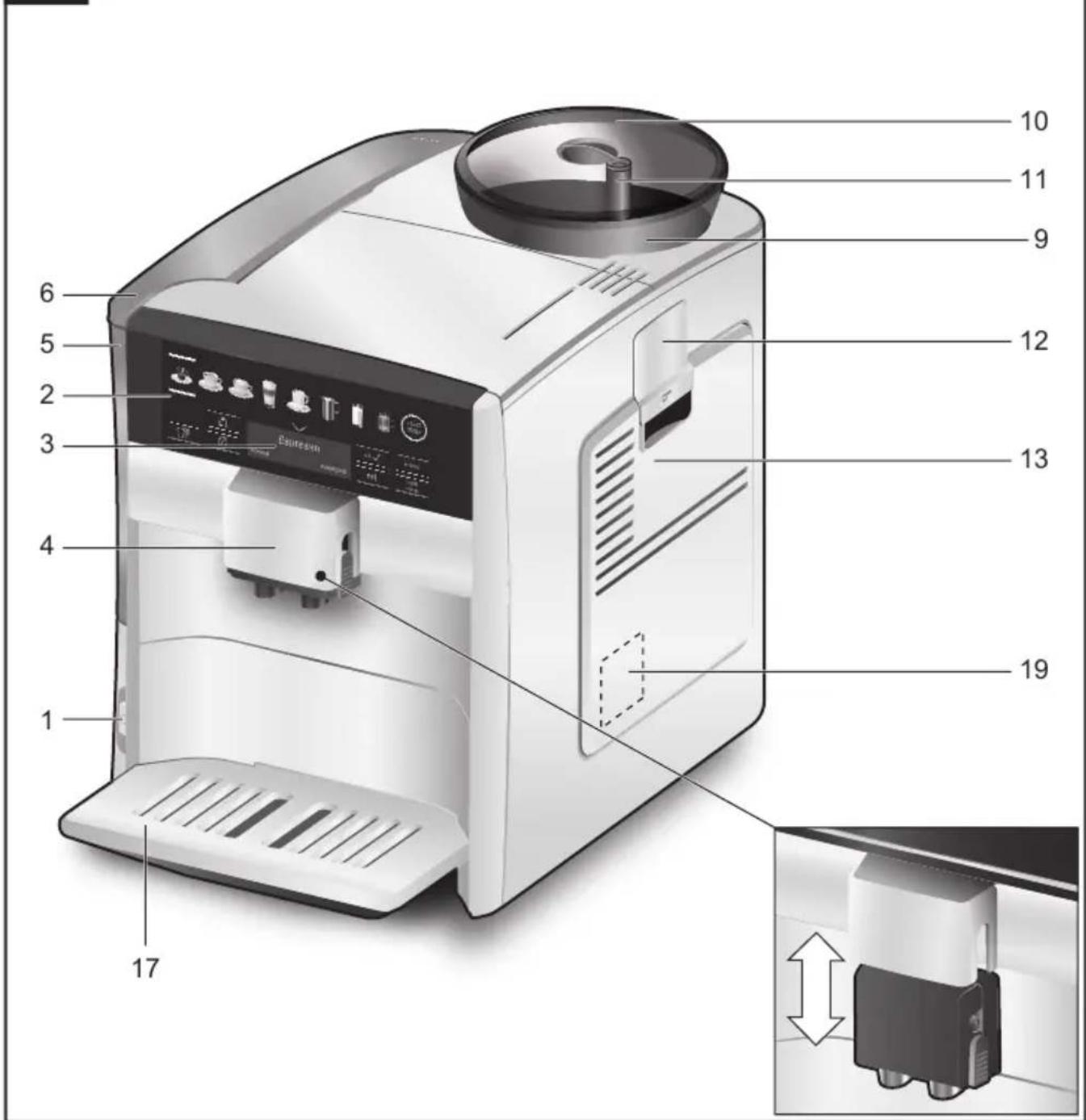 SIEMENS EQ.6 s300 TE613501DE - 11
