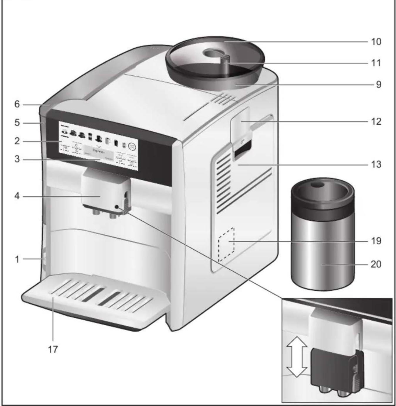 SIEMENS EQ.6 s700 TE617F03DE - 9