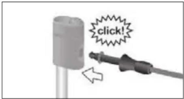 SIEMENS EQ.5 macchiatoPlus - Raccordement pour le flexible de lait - 1