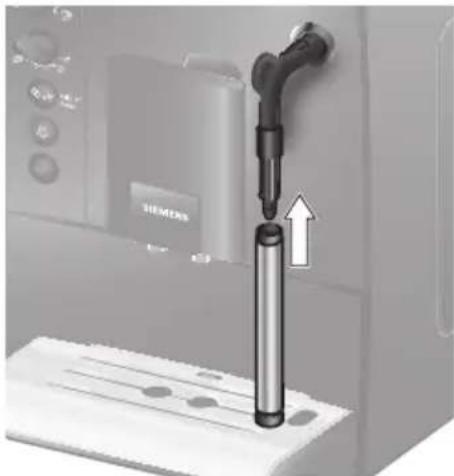 SIEMENS EQ.5 TE501505DE - Nettoyer le mousseur de lait - 6