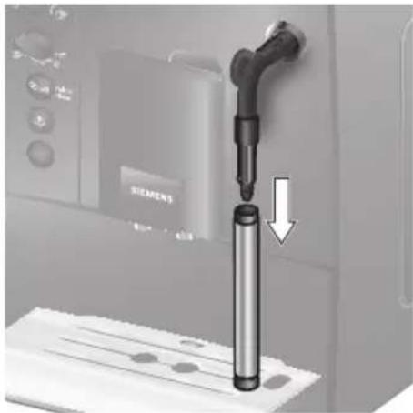 SIEMENS EQ.5 TE501505DE - Cleaning the milk frother - 1