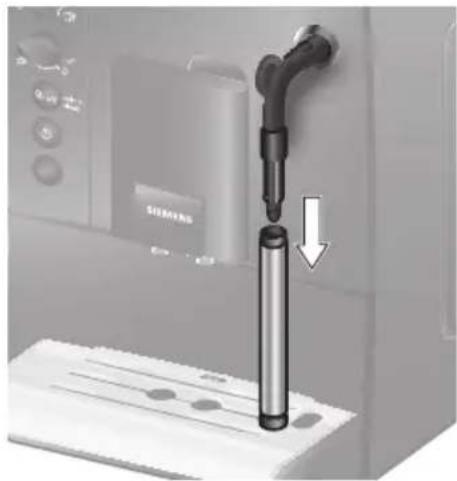 SIEMENS EQ.5 TE501505DE - Nettoyer le mousseur de lait - 1