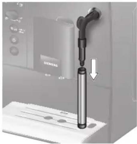 SIEMENS EQ.5 TE501505DE - Pulire l'inserto schiuma - 1