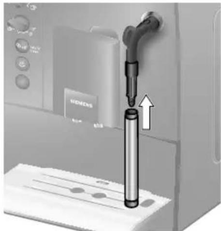 SIEMENS EQ.5 TE502506DE - Čištění napěňovače mléka - 7