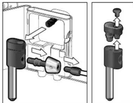 SIEMENS EQ.5 extraKlasse TE506F09DE - Milchsystem zum Reinigen zerlegen: - 2