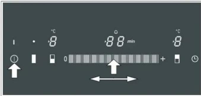 SIEMENS Lavagrill ET475MU11E - Setting the grill setting - 1