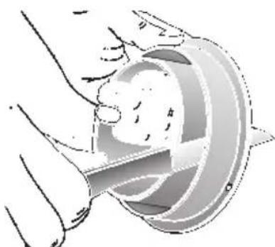 NEFF D1603N0 - Exhaust air towards the rear: - 3