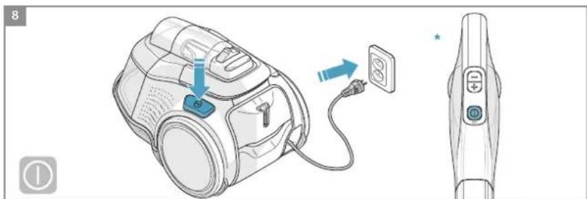 ELECTROLUX Pure C9 - USING THE PRODUCT - 1
