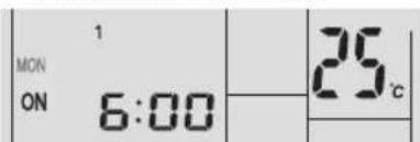 PANASONIC CSZ60UD3EAW - Ajuste de timer semanal - 3
