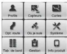 MIO Cyclo 215HC - Personnaliser votre apparéil - 1