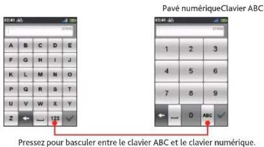 MIO Cyclo 215HC - Écran de clavier - 1