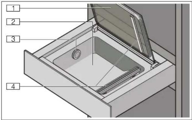 NEFF N17XH10N0 - Opbouw van de vacumeerlade - 1