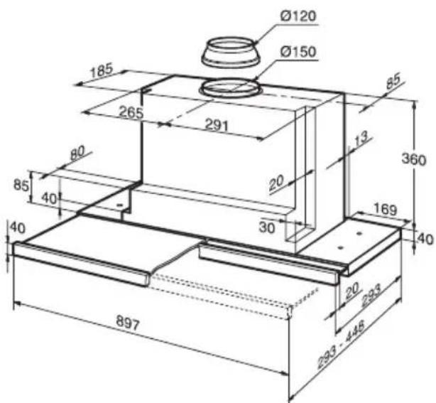 NEFF D4972X0GB - Bei Schranktiefen von mehr als 293 mm - 3
