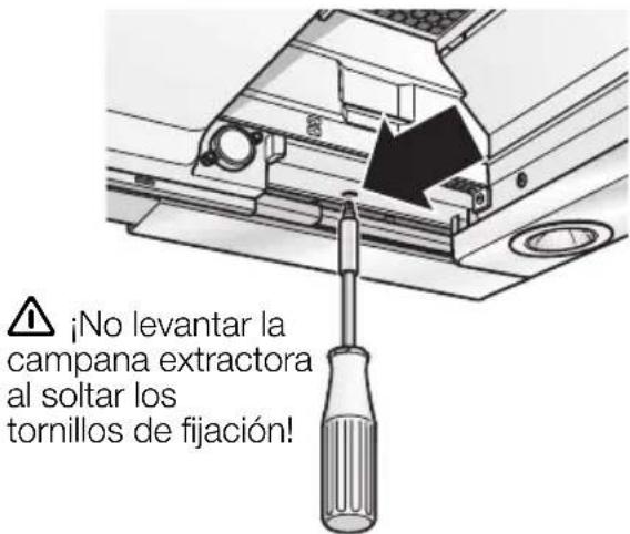 NEFF D4972X0GB - Desmontar la campana extractora del armario superior - 1
