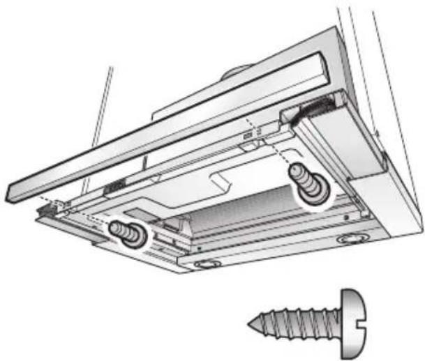 NEFF D4672X0GB - An den Filterauszug muss eine Griffleiste montiert werden. - 2