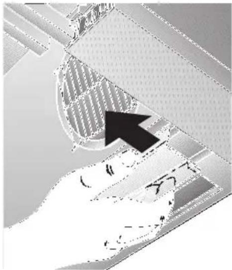 NEFF D4618X0GB - Replacing the light bulb - 1
