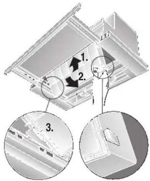 NEFF D4618X0GB - Voor het binden van de geurstoffen bij gebruik als recirculatiekap. - 2