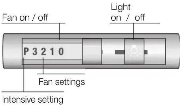SIEMENS LI46931GB - Operating the extractor hood - 2