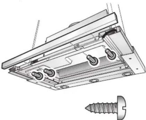 SIEMENS LI46931GB - En la campana extractora telescopia hay que montar un tirador. - 2
