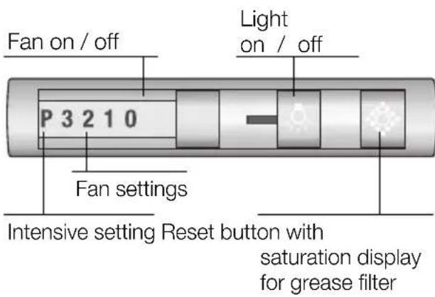 SIEMENS LI46931GB - Operating the extractor hood - 3