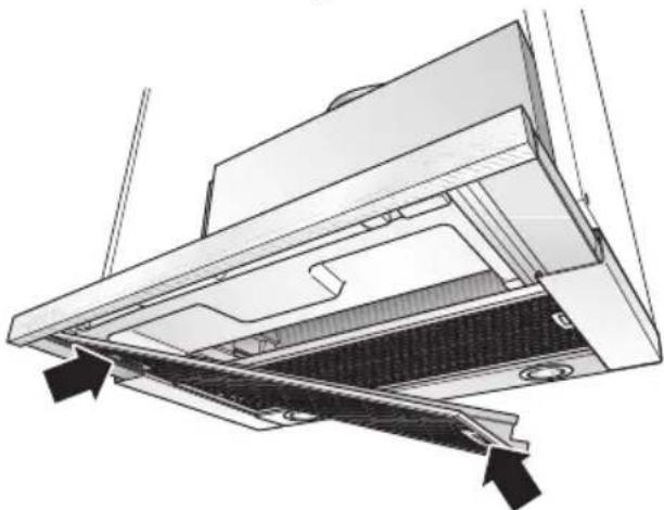 SIEMENS LI49632GB - Metalen vetfilters verwijderen en aanbrengen: - 1