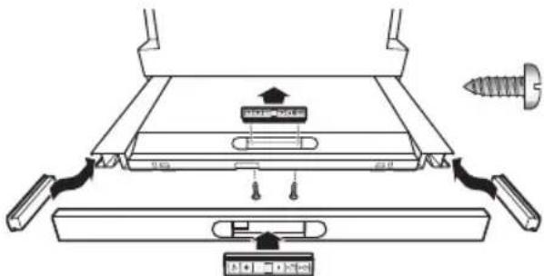 SIEMENS LI49632GB - You can move the operating unit from the middle of the filter drawer to the left or right side. - 1