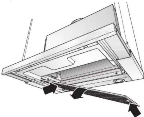 SIEMENS LI49632GB - Desmontar e montar os filtros metalicos: - 2