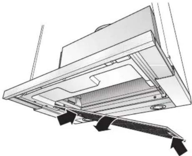 SIEMENS LI49632GB - Metalen vetfilters verwijderen en aanbrengen: - 2