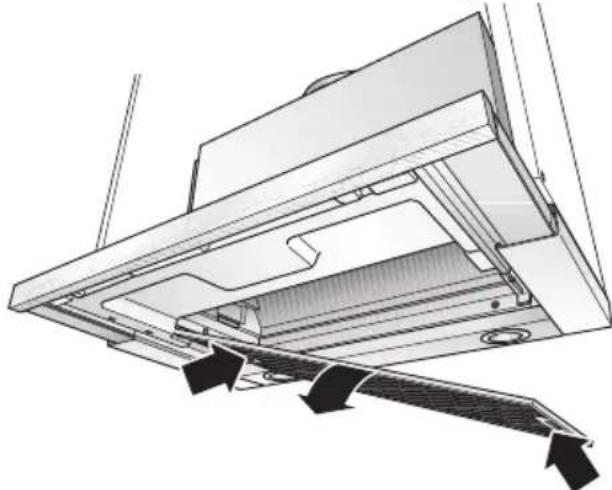 SIEMENS LI49632GB - Desmontar y montar los filtros antigrasa metálicos: - 2